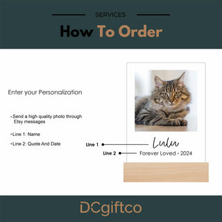 Personalized Pet Commemorative Plaque